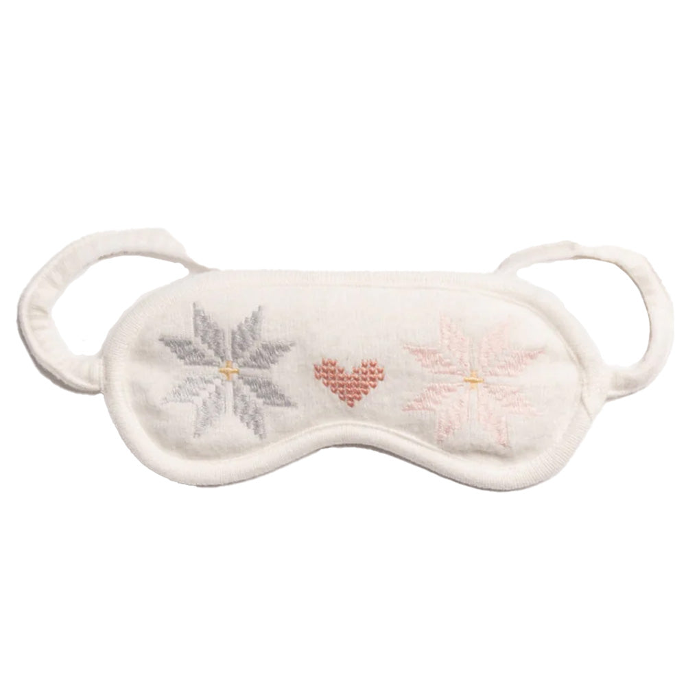 PJ Salvage Nordic Nights Adult Eye Mask 2024 Ivory One Size