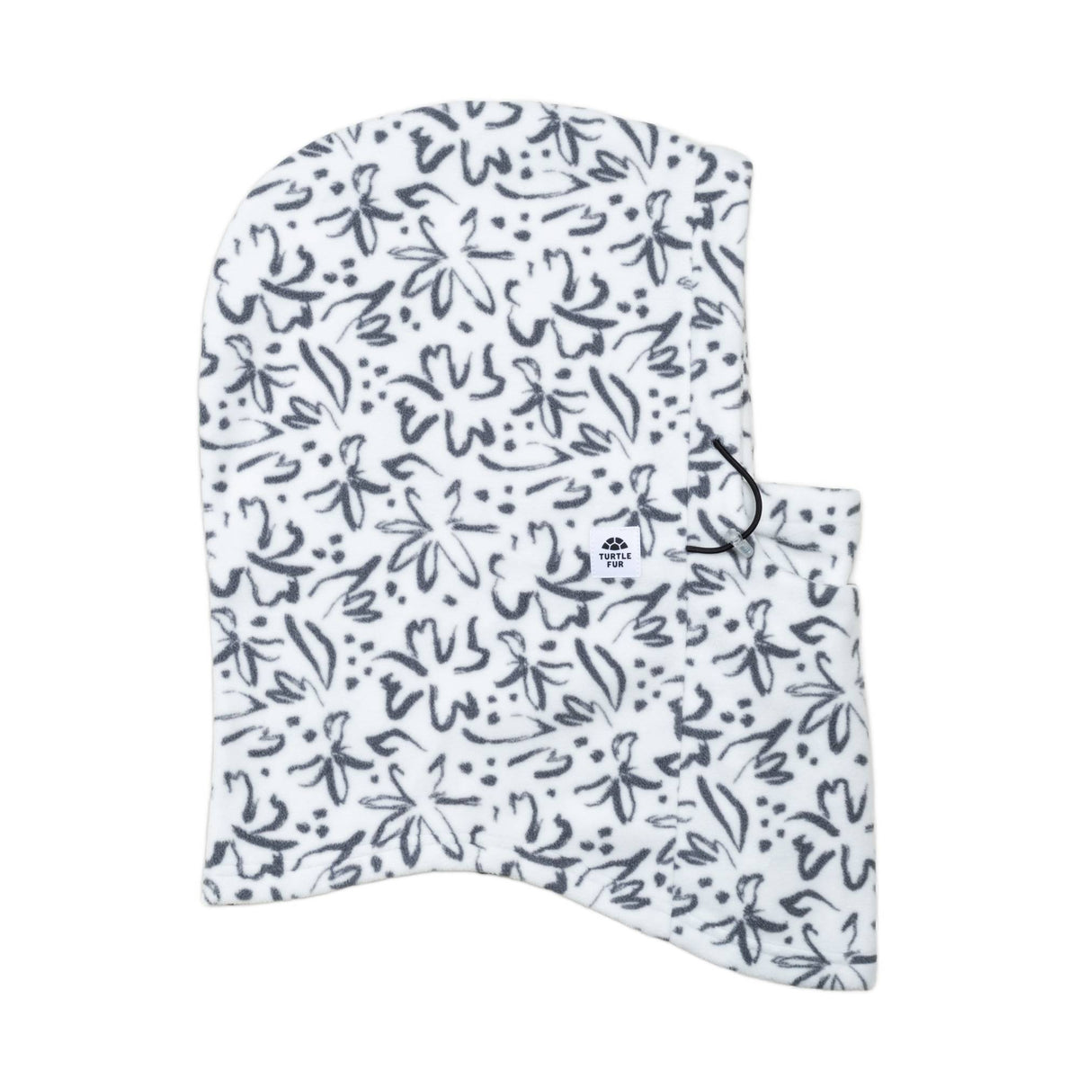 Turtle Fur Printed Fleece Alien Overhood