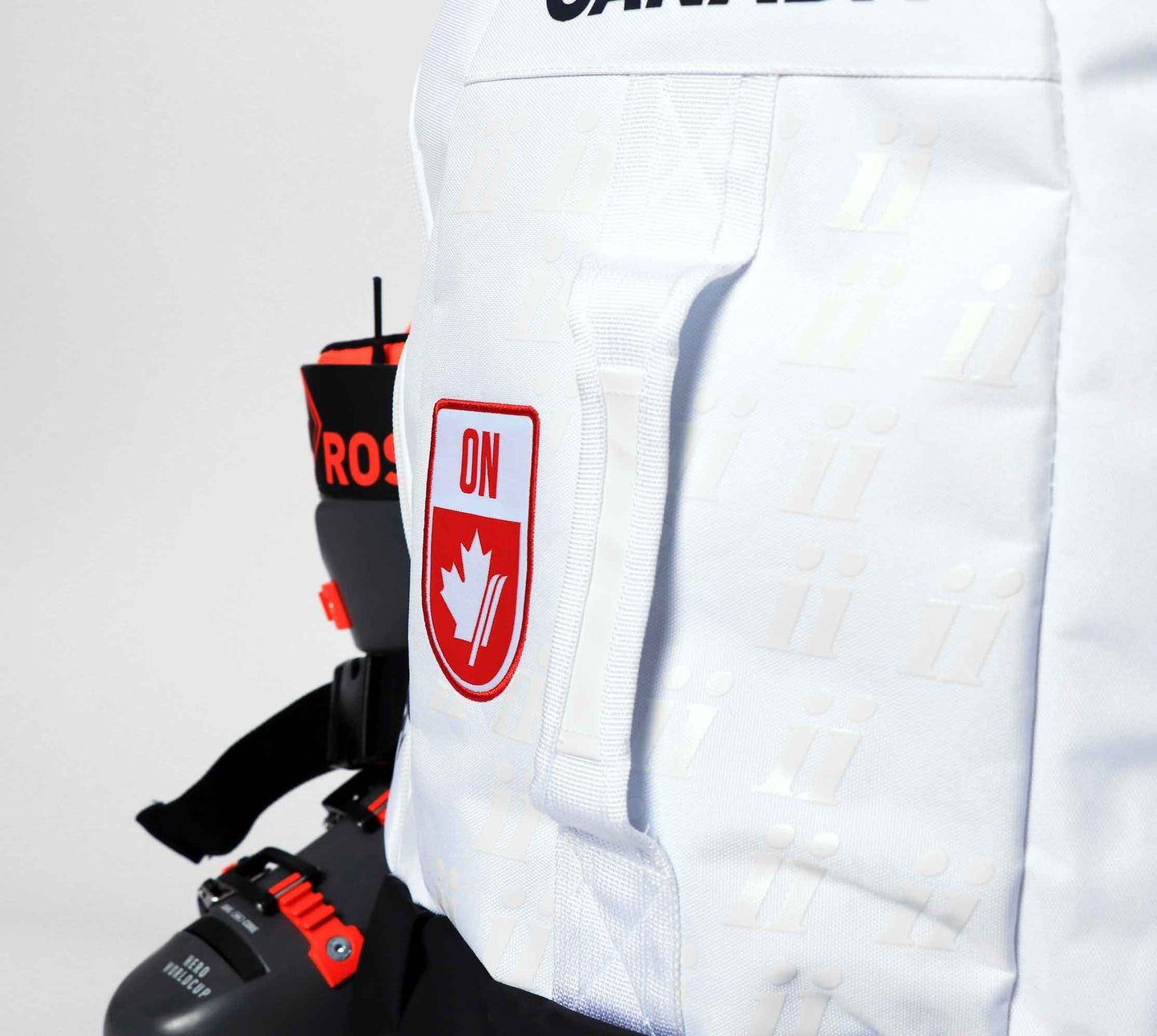 S&B x Alpine Ontario White Boot Backpack