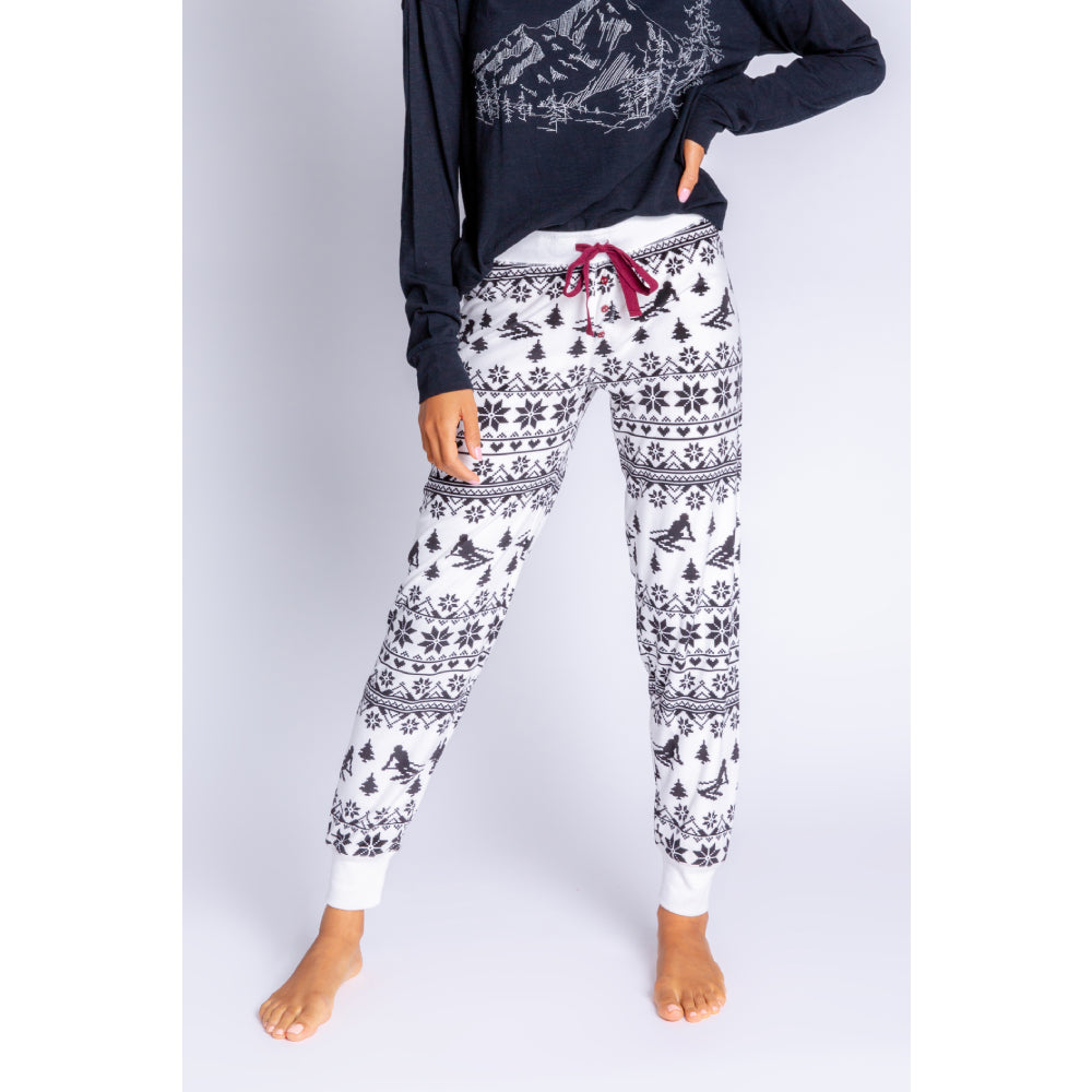 PJ Salvage Ski Club Fairisle Womens Jammie Pant 2022