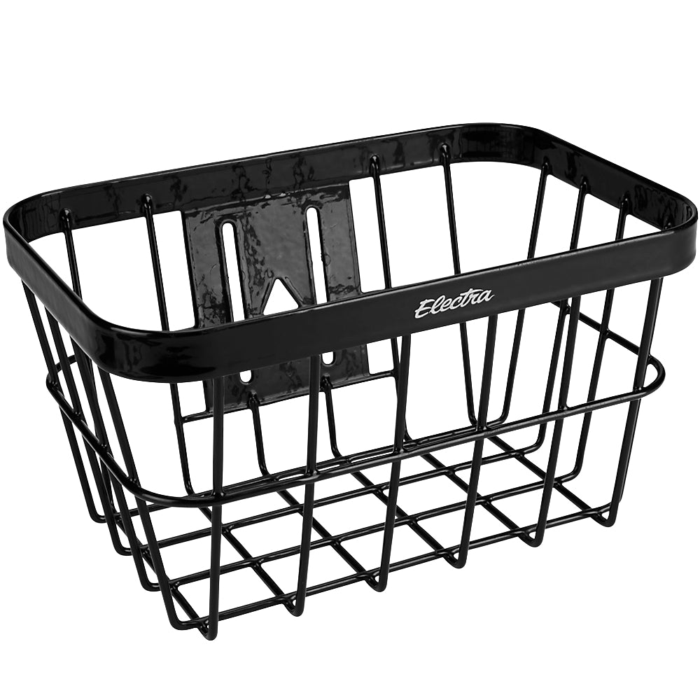 Electra Small Wired Front Basket Black