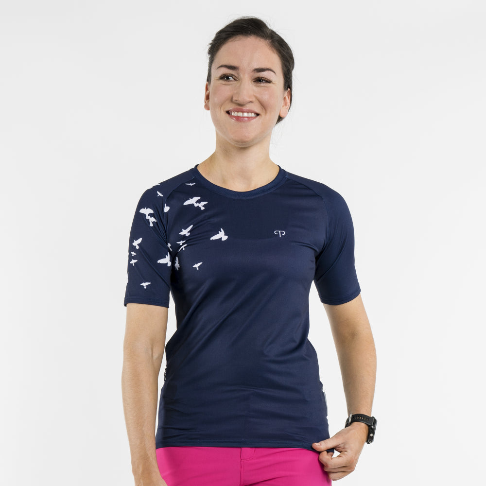 Peppermint Trail Signature Short Sleeve Womens Top