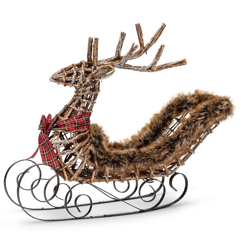 Abbot Medium Vine Reindeer Sleigh 2018