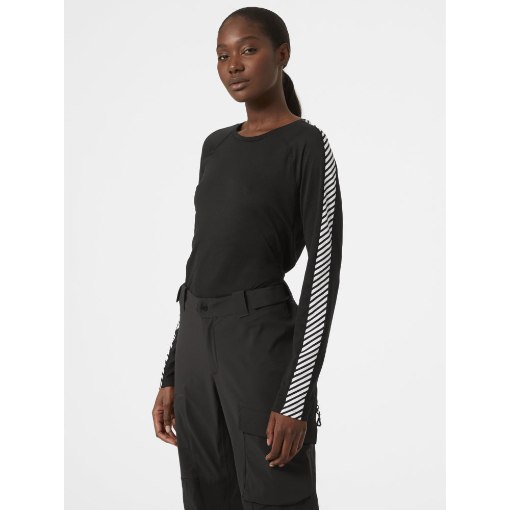 Helly Hansen Lifa Active Womens Stripe Crew 2022