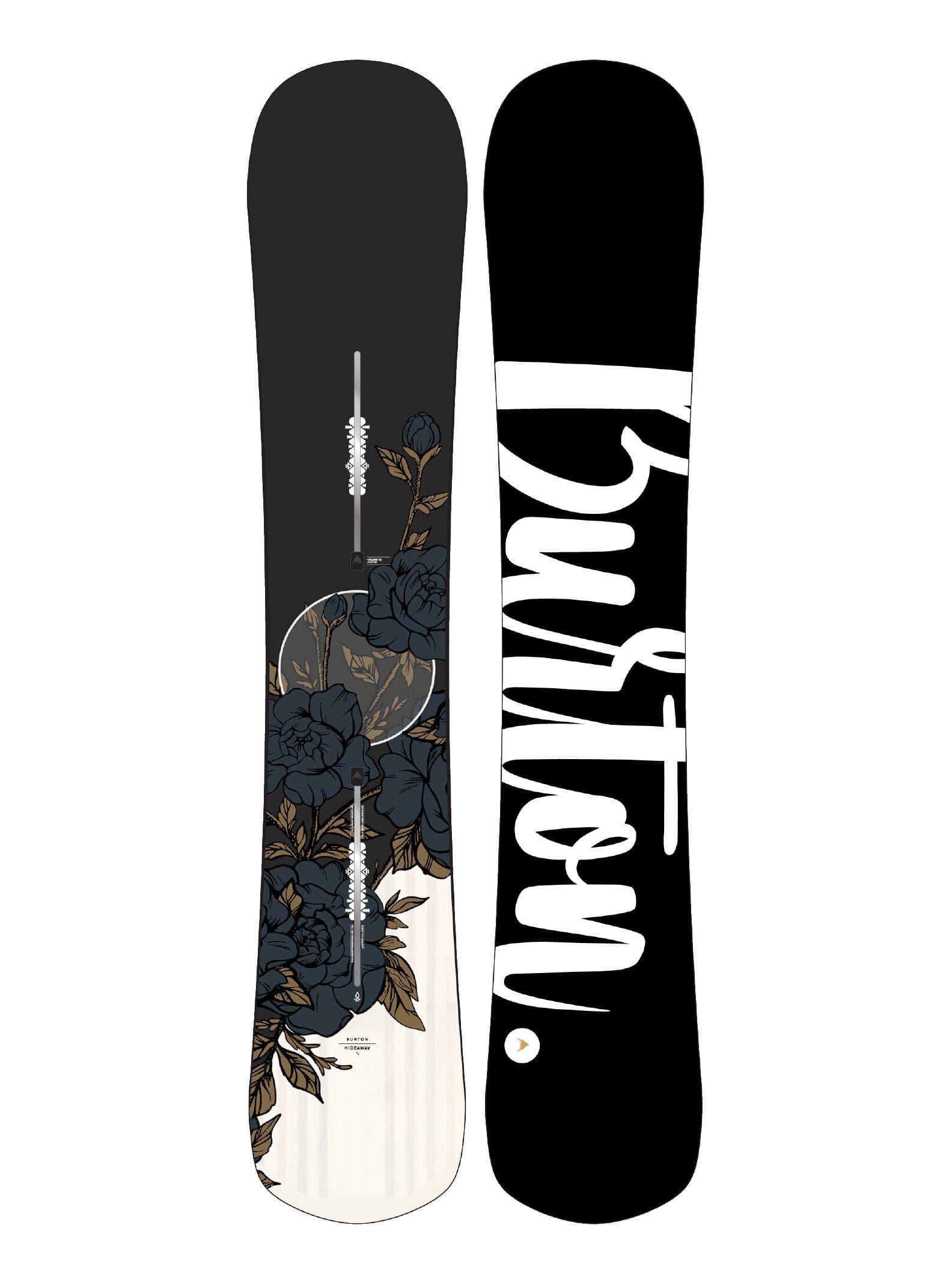 burton hideaway women's snowboard 2021/22 Flat Top Winter 2026 the Hideaway is perfect for riders looking to progress and enjoy every run HIDEAWAY SNOWBOARD 19