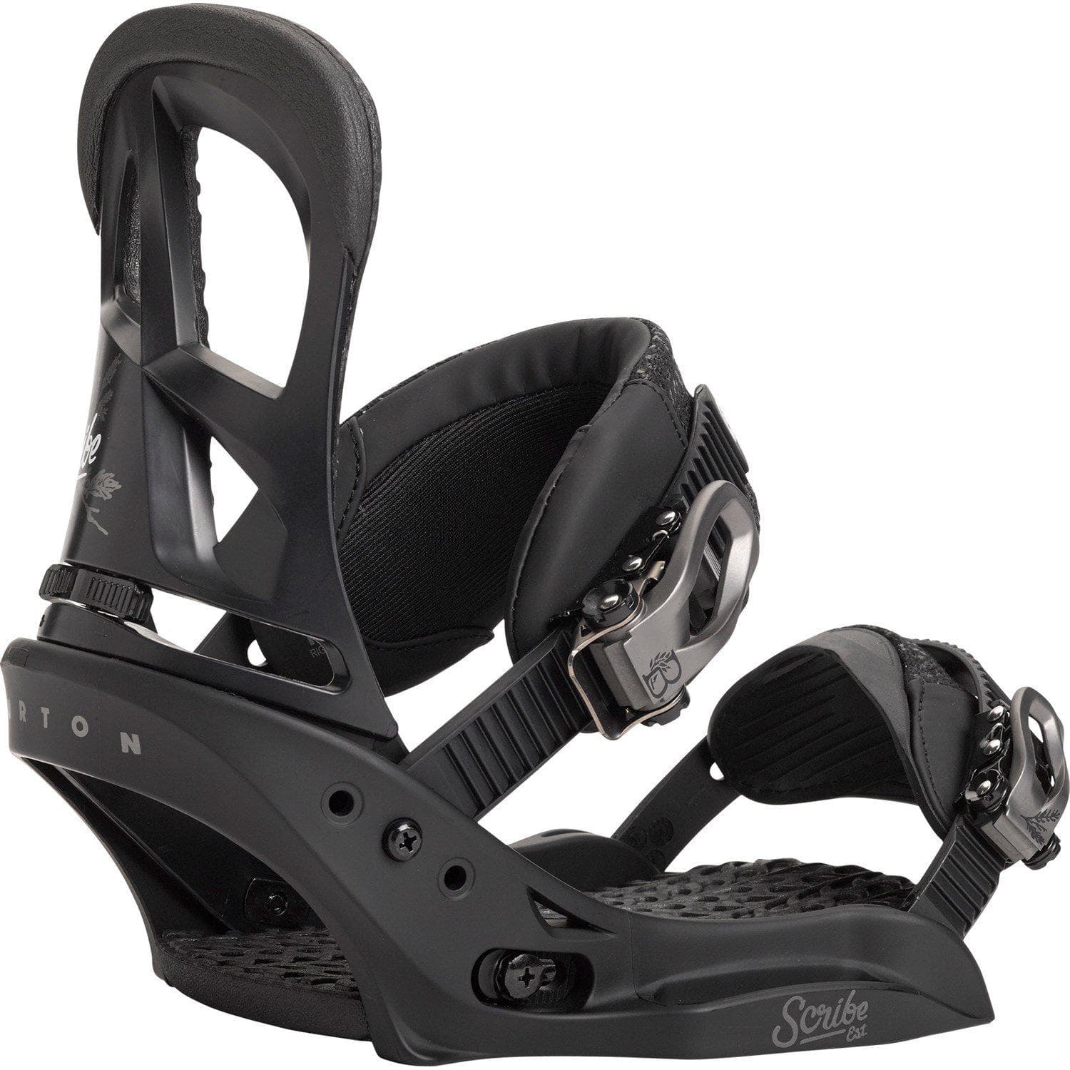 Burton Scribe Women's Snowboard Binding 2015 Black L – The Last Lift Burton Scribe Women's Snowboard Binding 2015 Black L – The Last Lift