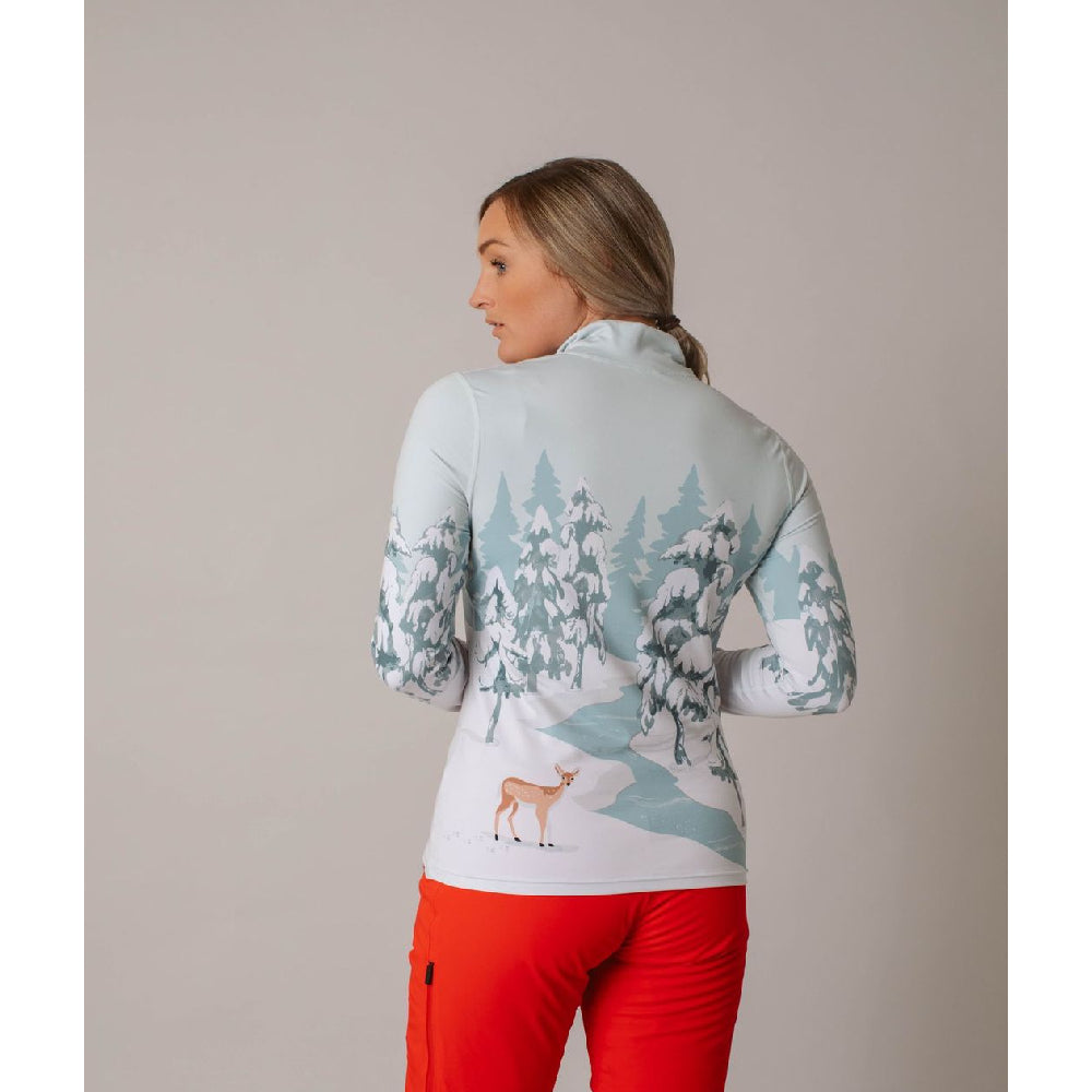Krimson Klover Whiteout Womens Zip Turtleneck 2022