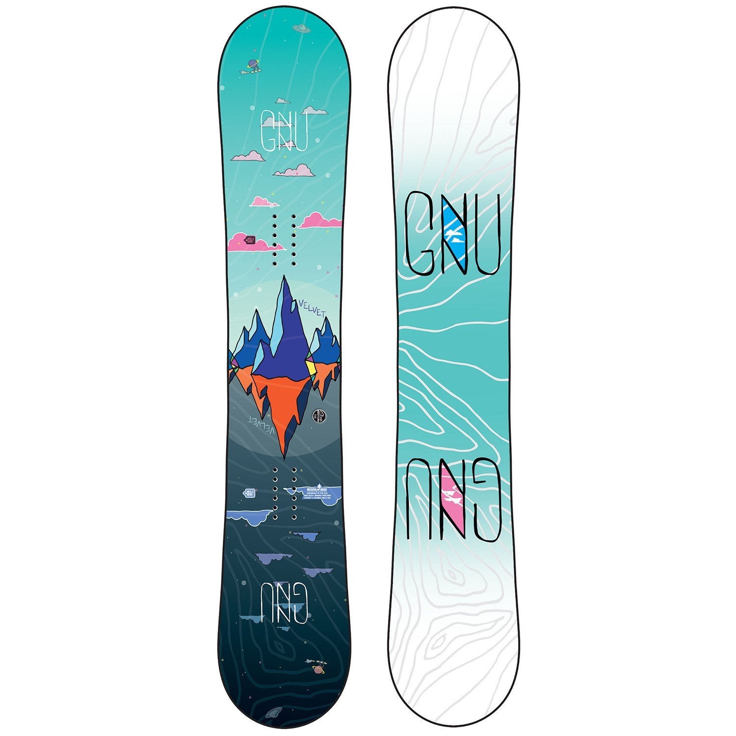 GNU Velvet ASYM Ladies Snowboard 2020