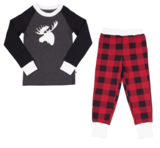 Lola & Taylor Country Moose Kids PJ Set 2020