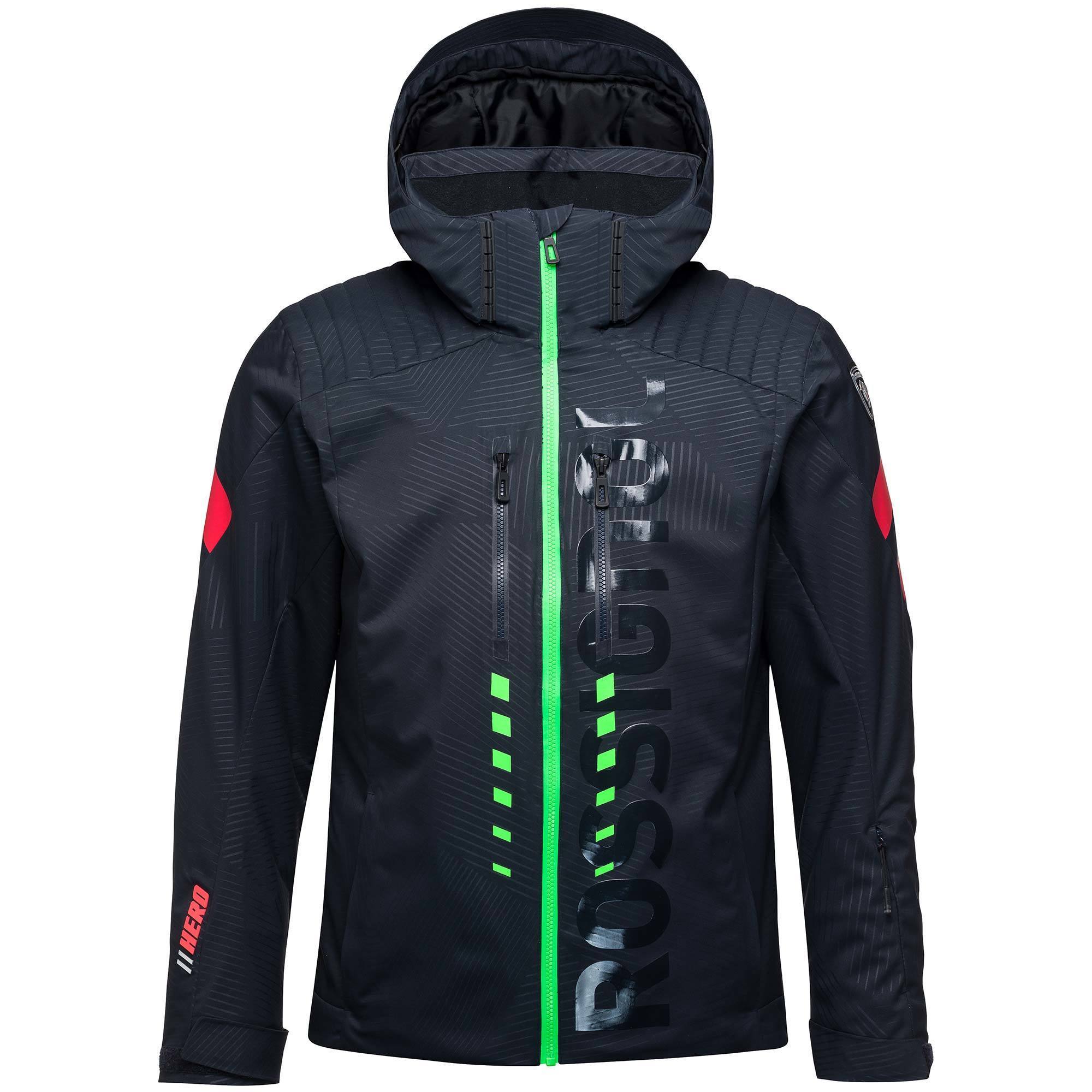 17-18 ROSSIGNOL HERO JACKET/PANTS 黒青Mサイズ Rossignol Hero Ski Mens Jacket 2020