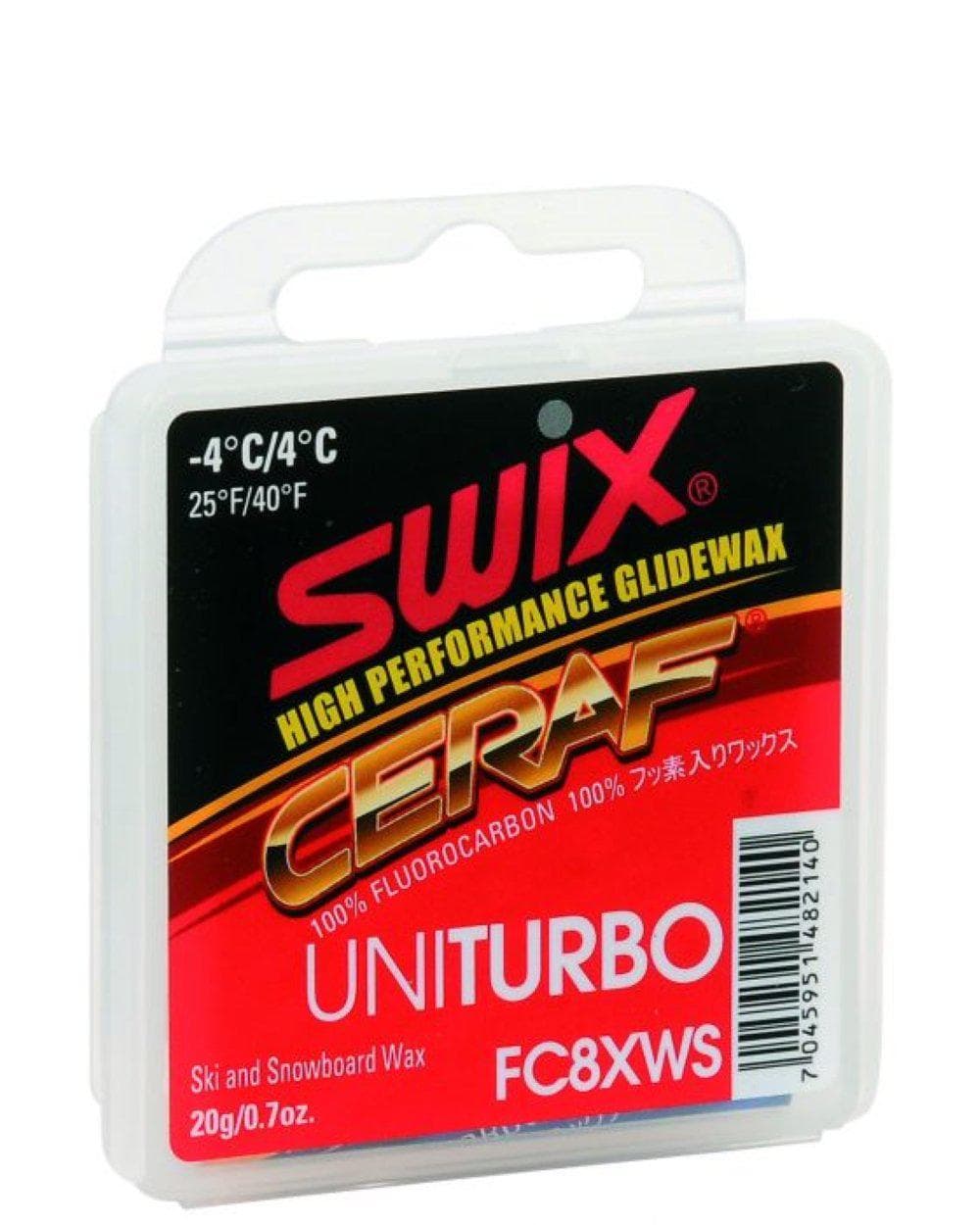 Swix Cera F Solid White Uni Turbo 20G