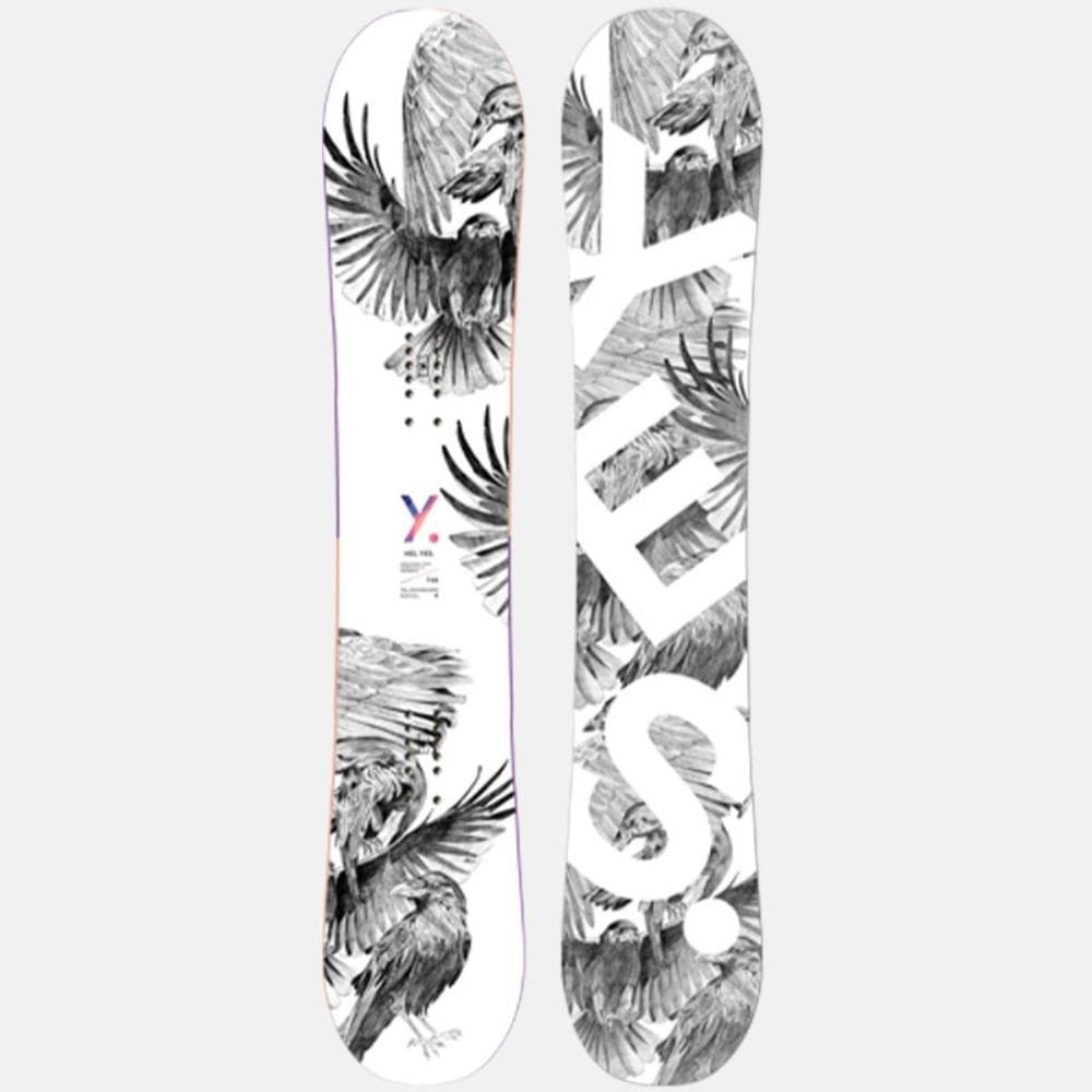 YES Hel YES. Womens Snowboard 2021 – The Last Lift
