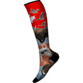 Smartwool Ski Targeted Cushion Canada Print OTC Mens Sock