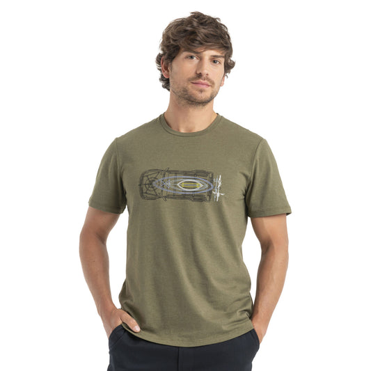 Icebreaker Merino Wireframe Wonder Mens SS Tee