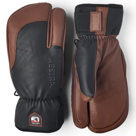 Hestra Leather Topo 3 Finger Glove