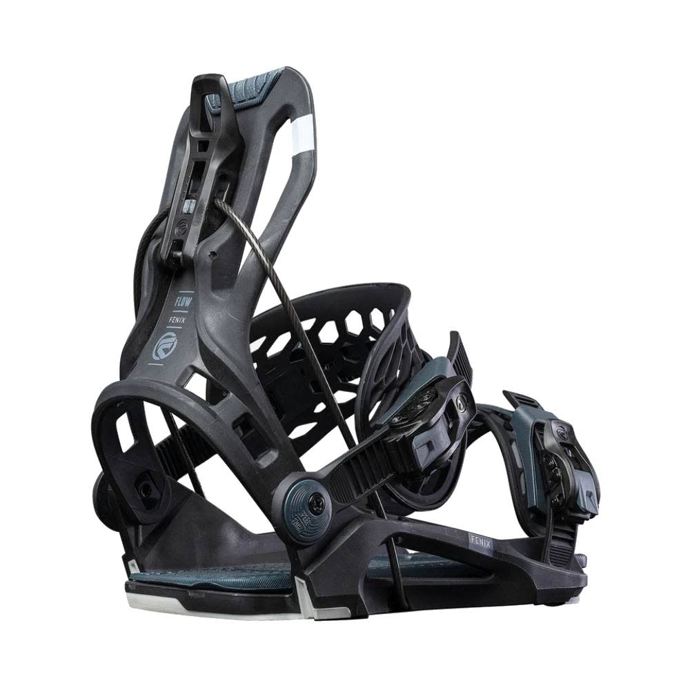 Flow Fenix Snowboard Bindings 2024 Black LDEMO The Last Lift