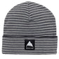 Burton Recycled Stripe Kids Beanie  True Black Sharkskin One Size