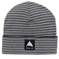 Burton Recycled Stripe Kids Beanie  True Black Sharkskin One Size