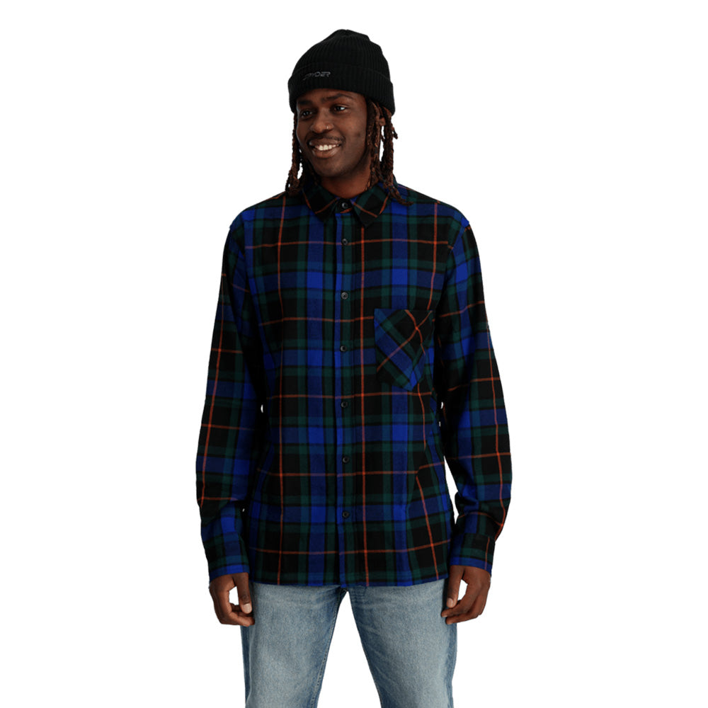 Spyder Elevation Mens Flannel Shirt 2024