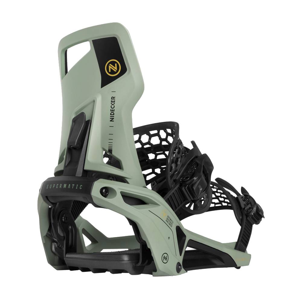 Nidecker Supermatic Snowboard Bindings 2024