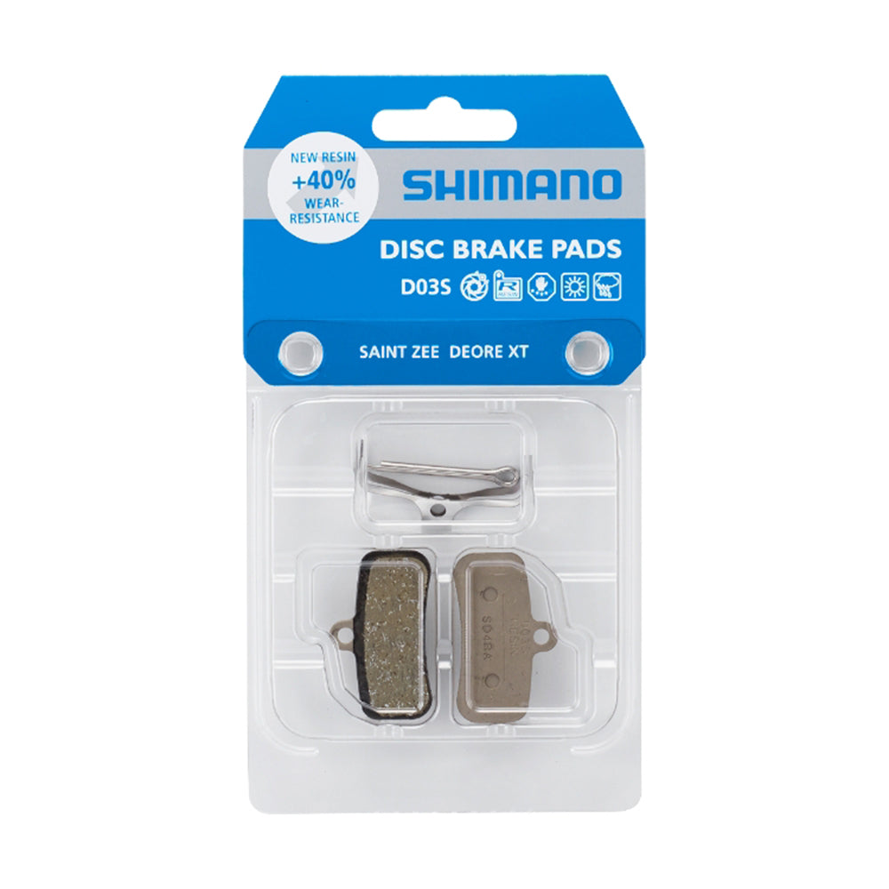 Shimano RESIN PAD W/O FIN (D03S-RX),PAD SPRING, W/SPLIT PIN,