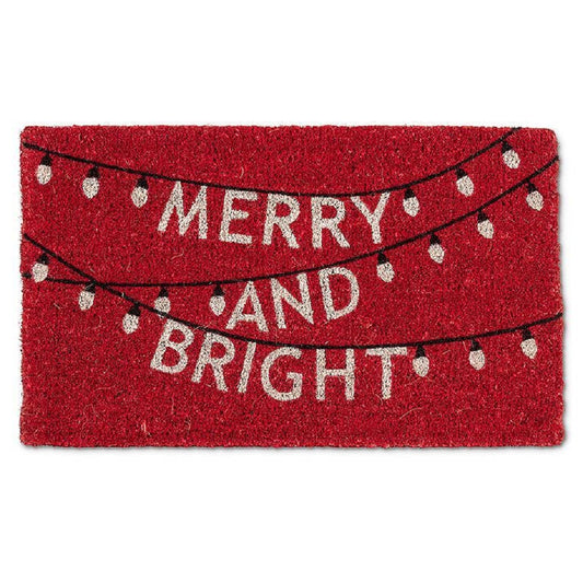 Abbott Merry & Bright Doormat