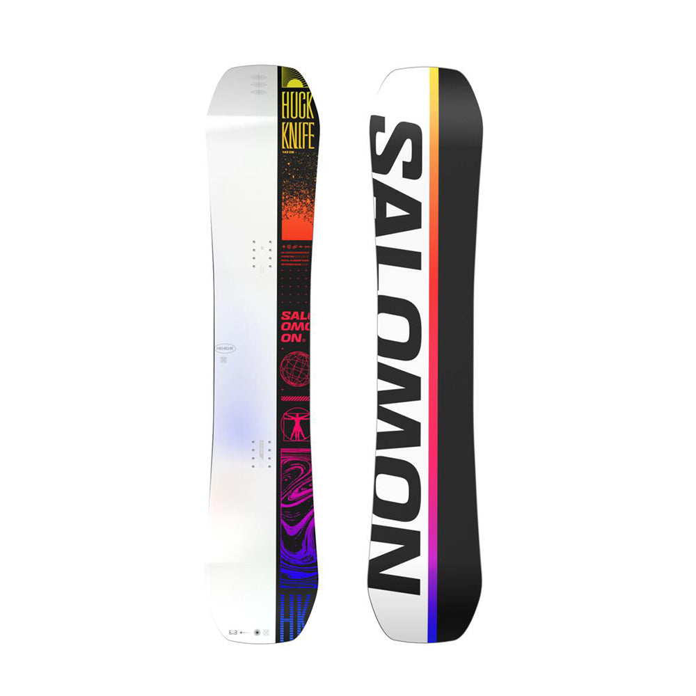 【ギフ_包装】 Salomon Huck Knife Grom Junior Snowboard 2024 – The Last Lift 145cm未満