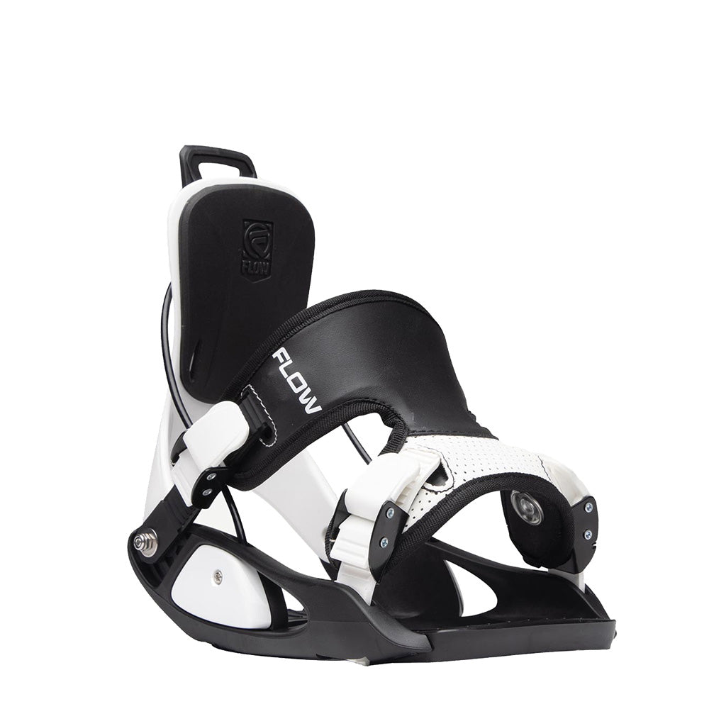 Youth Snowboarding Flow Micron Youth Rear Entry Snowboard Bindings