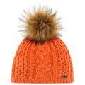 Eisbar Afra Lux Womens Faux Fur Pom Beanie