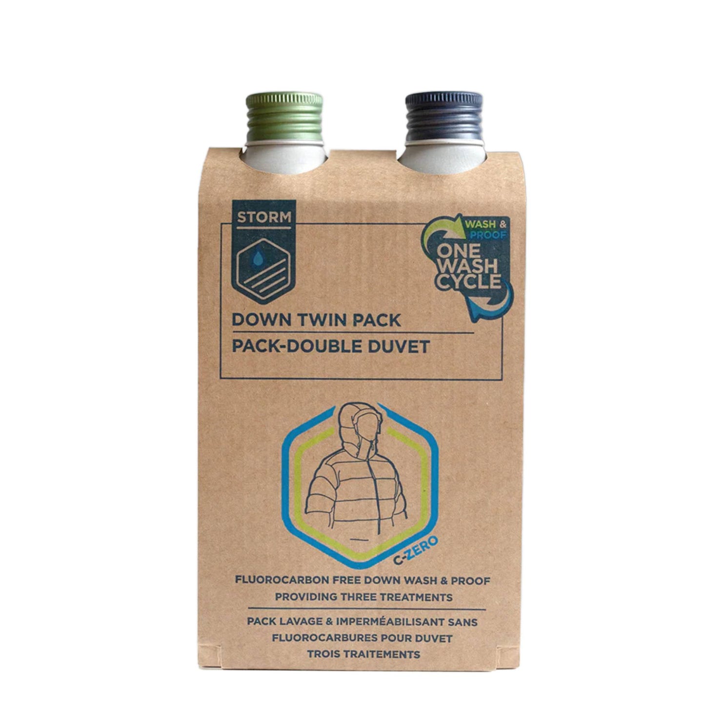 Storm Down Wash + Proof Twin Pack