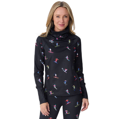 Krimson Klover Multi Skiers Womens Turtleneck 2027