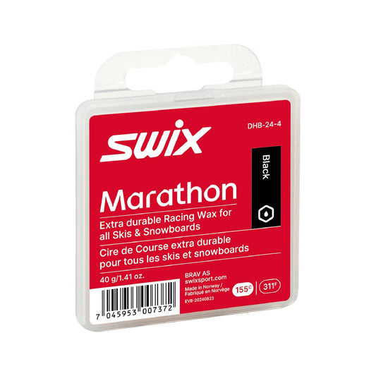 Swix Marathon Black Wax