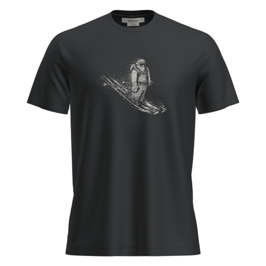 Icebreaker 150 Tech Lite Skiing Yeti Mens SS Tee