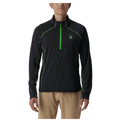 Spyder Gridweb Mens Fleece Half Zip 2027