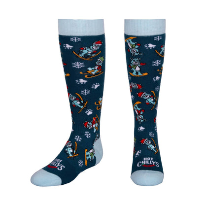 Hot Chillys Bears Youth Mid Volume Sock