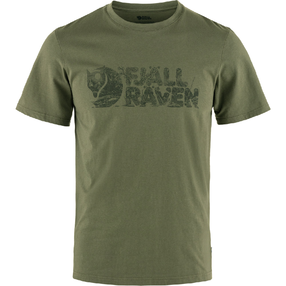 Fjallraven Lush Logo Mens T-shirt 2024