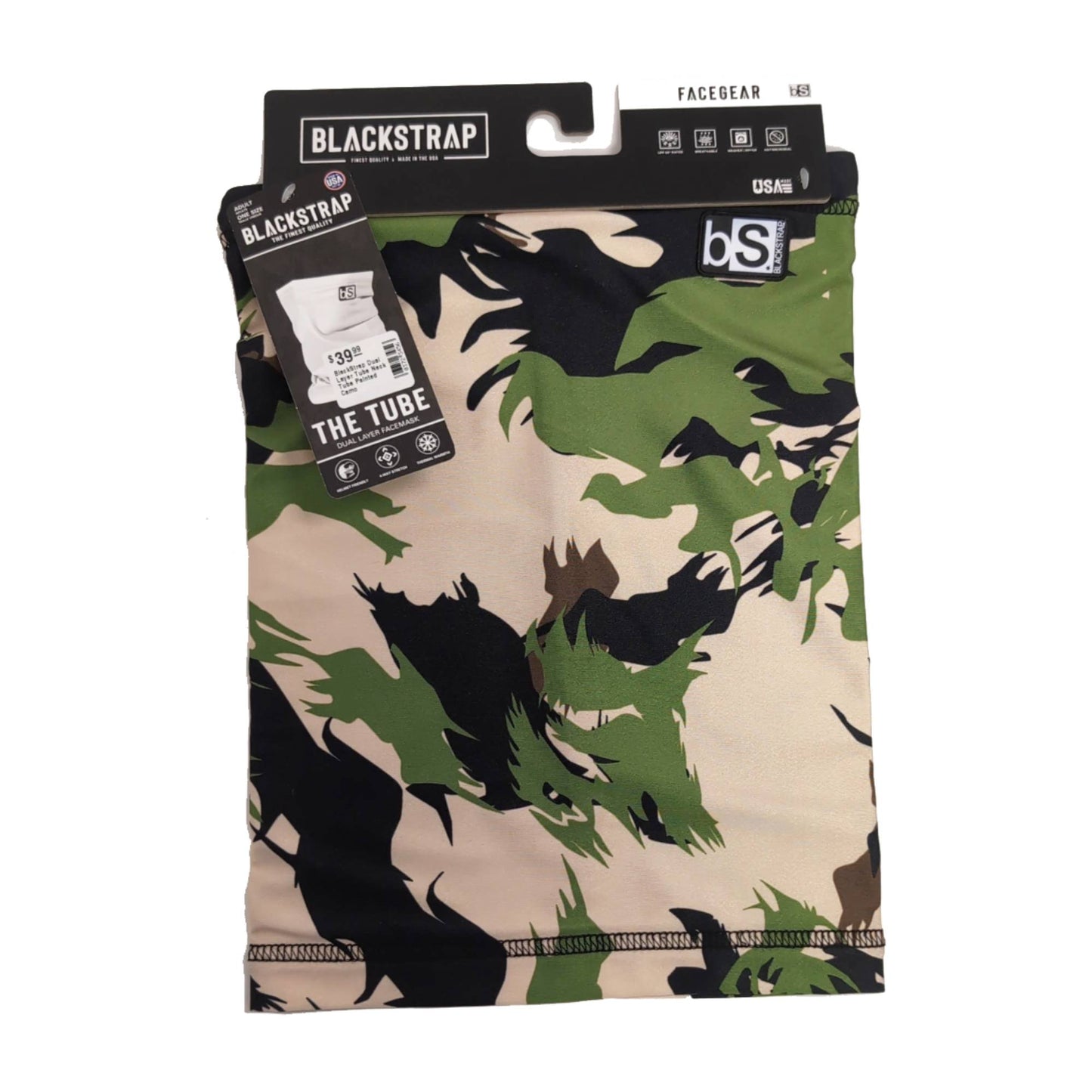 BlackStrap Dual Layer Tube Neck Tube