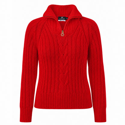 Newland Veliss Womens Quarter Zip Sweater 2027
