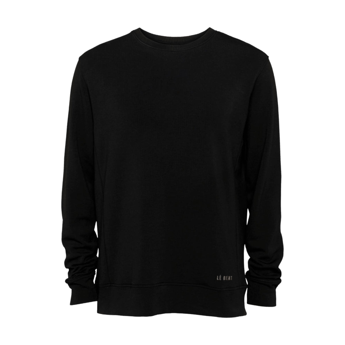 Le Bent Mens Heavyweight Grid Fleece Sweater 2027