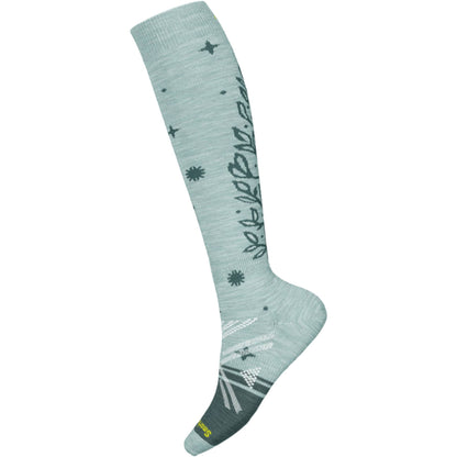 Smartwool Ski Full Cushion Ice Blossom Womens OTC Sock