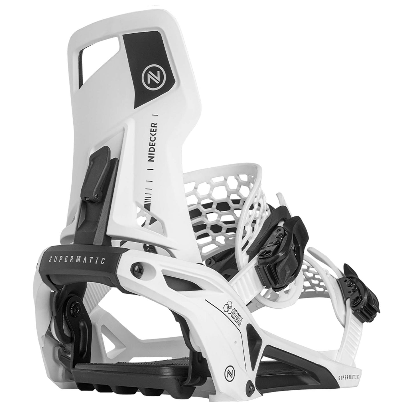 Nidecker Supermatic Snowboard Bindings 2025