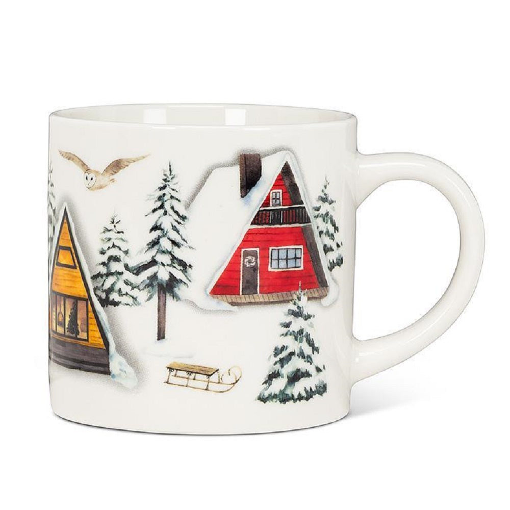 Abbott Winter Cabins Mug