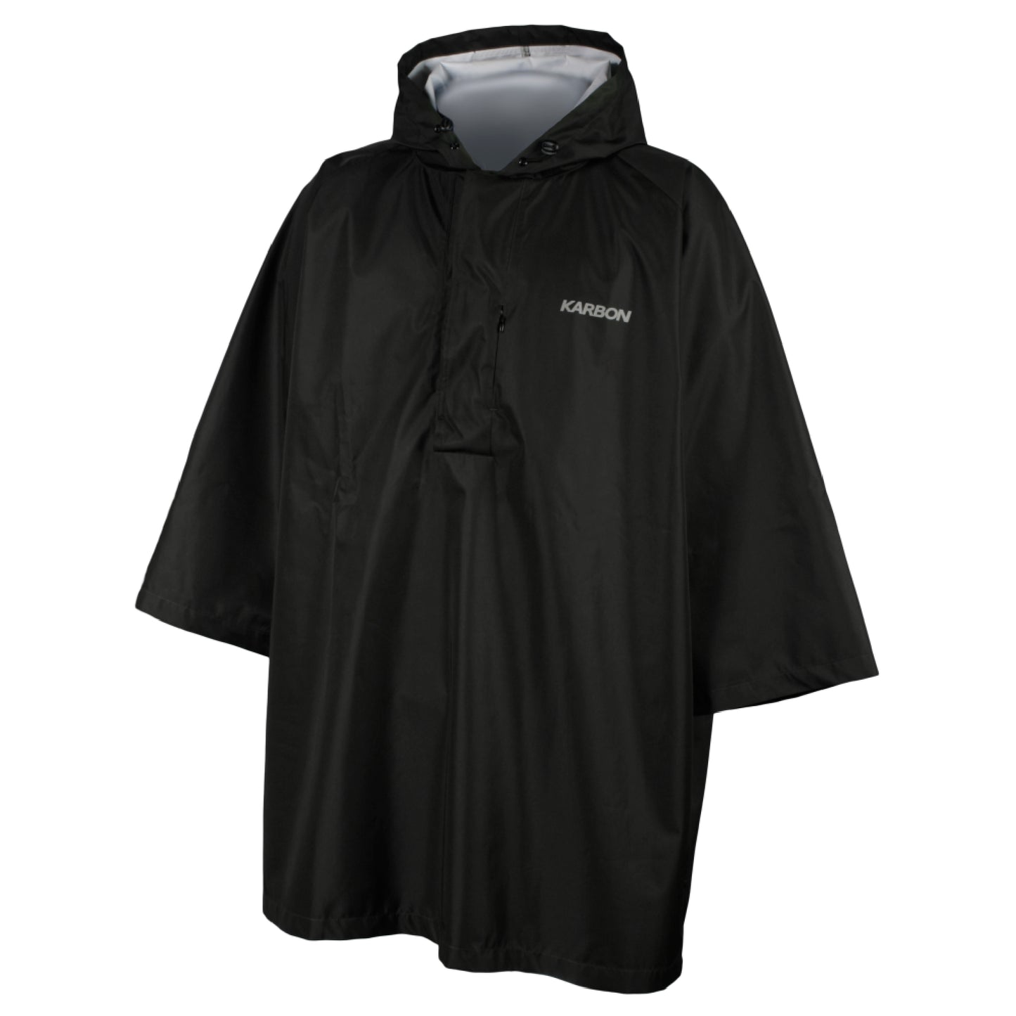 Karbon Race Adult Poncho Black