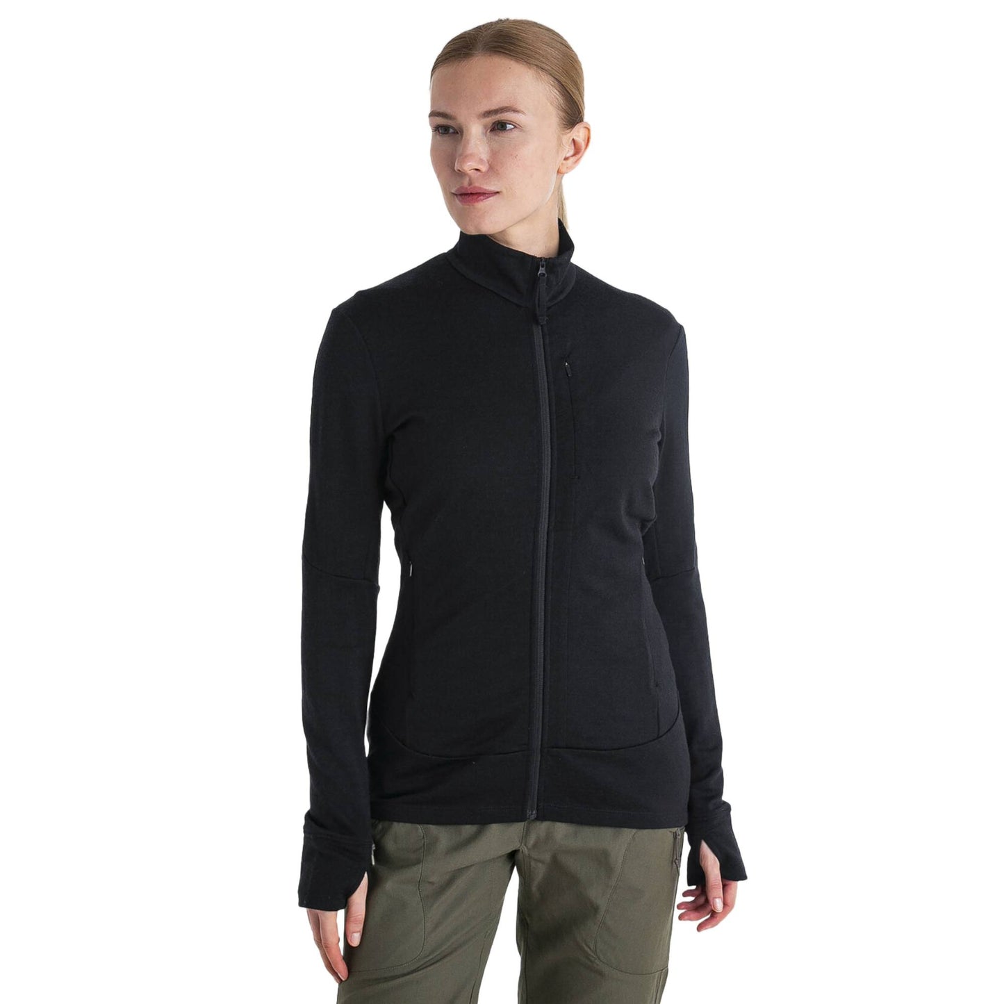 Icebreaker 260 Quantum Womens LS Zip
