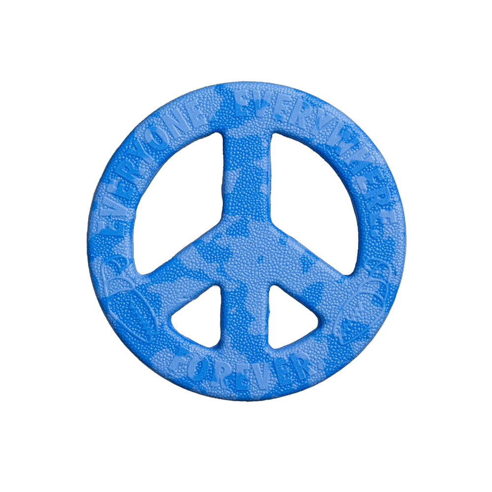 Crab Grab Peace of Foam Stomp Pad Blue Swirl