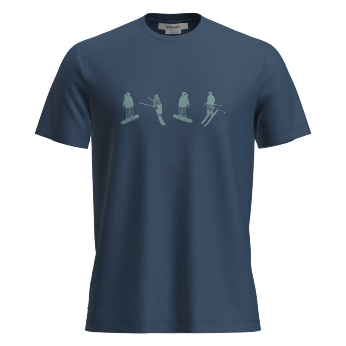 Icebreaker 150 Tech Lite Snow Day Mens SS Tee