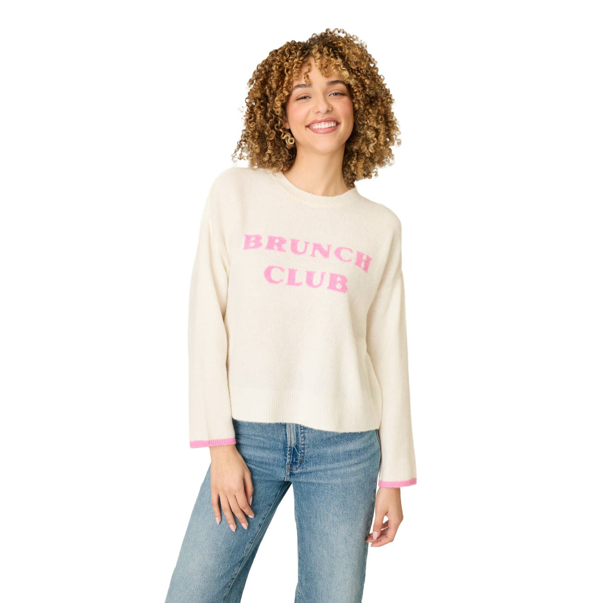 PJ Salvage Womens Long Sleeve Crew 2027