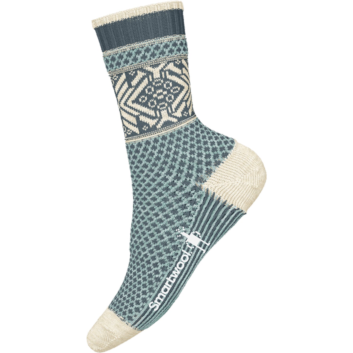 Smartwool Everyday Popcorn Snowflake Adult Crew Sock