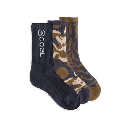 Coal Everyday Adult Crew Sock (3-pack)