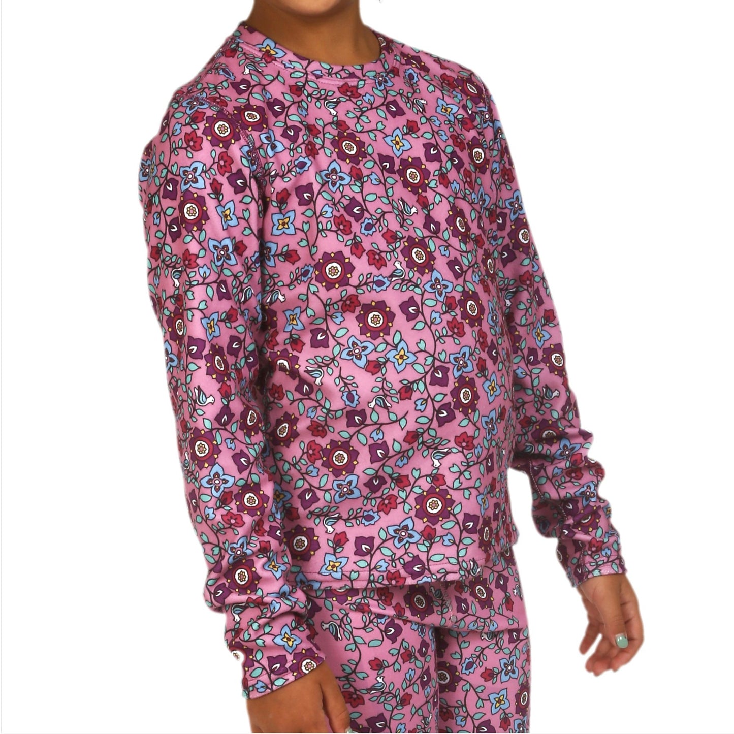 Hot Chillys Velvet Fleece Junior Crew 2019